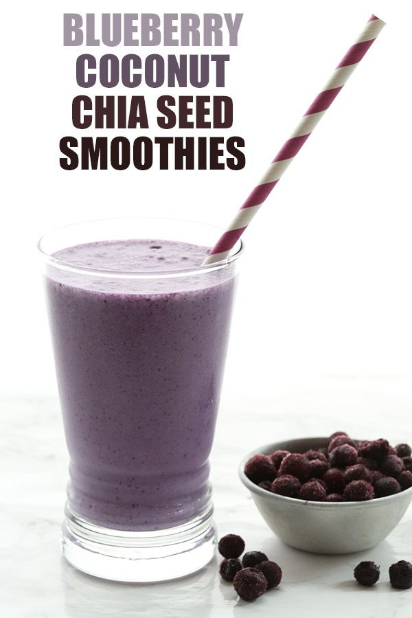 Low Carb Chia Seed Recipes
 Low Carb Blueberry Coconut Chia Smoothies