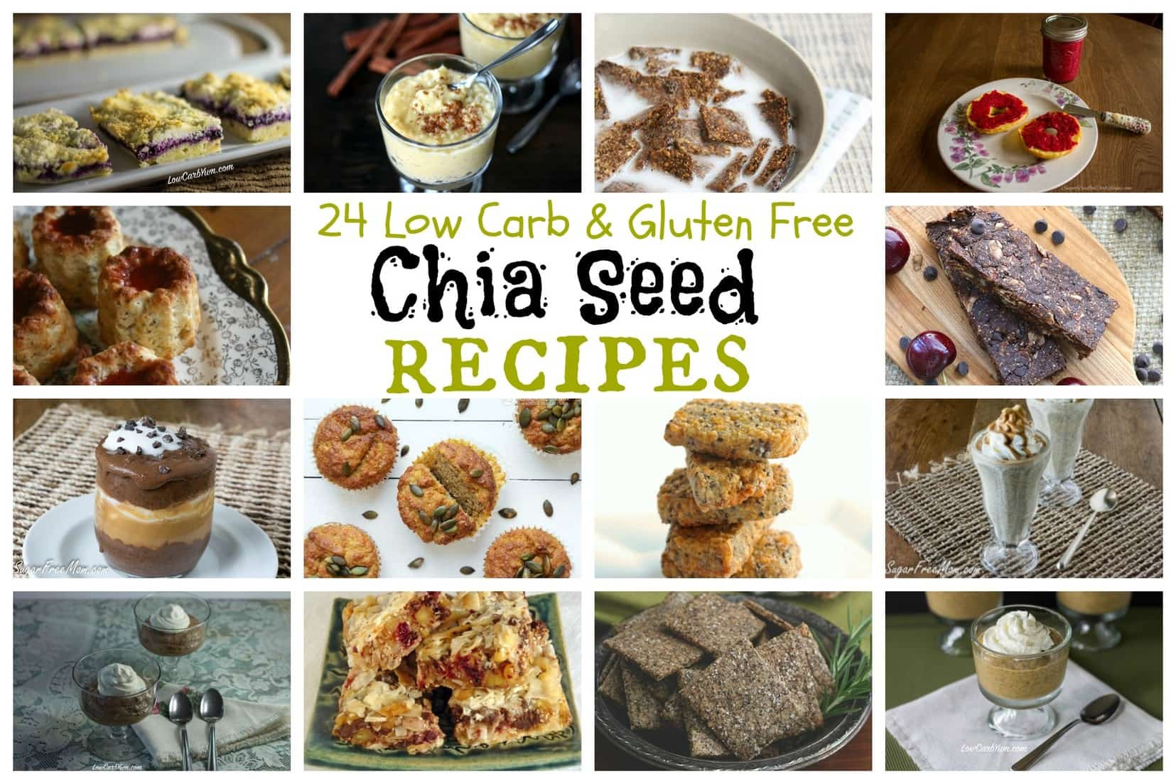 Low Carb Chia Seed Recipes
 Chia Seed Health Benefits & Recipes