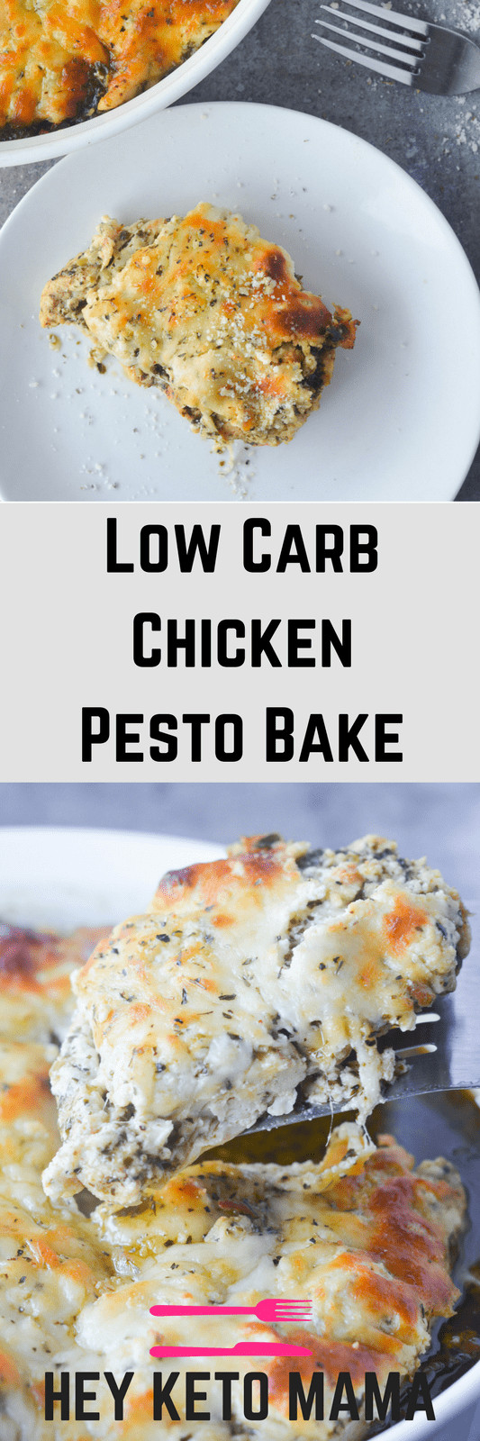 Low Carb Pesto Recipes
 Low Carb Chicken Pesto Bake Hey Keto Mama