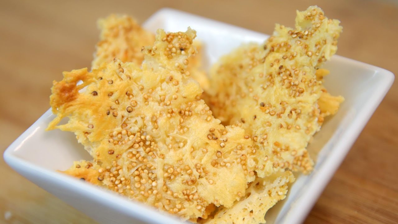 Low Carb Quinoa
 Low Carb Quinoa Parmesan Crisps Fast Version