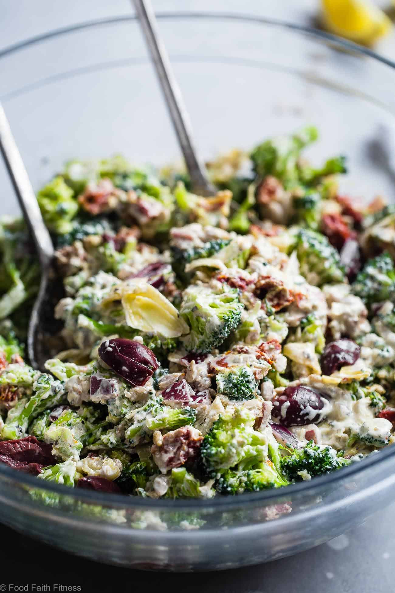 Low Carb Salad Recipes
 Easy Mediterranean Low Carb Broccoli Salad