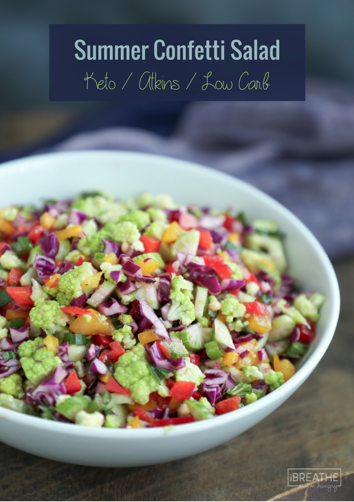 Low Carb Salad Recipes
 Summer Confetti Salad Low Carb and Gluten Free