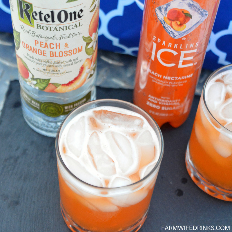 Low Carb Vodka Drinks
 Low Carb Sparkling Peach Cocktail with Ketel e Peach and