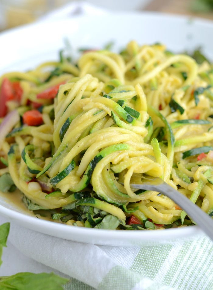 Low Cholesterol Vegetarian Recipes
 Cheesy Vegan Zoodles Just 6 Ingre nts Low Calorie