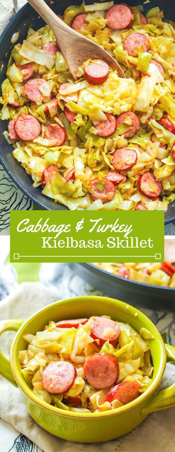 Low Fat Cabbage Recipes
Cabbage & Turkey Kielbasa Skillet Recipe