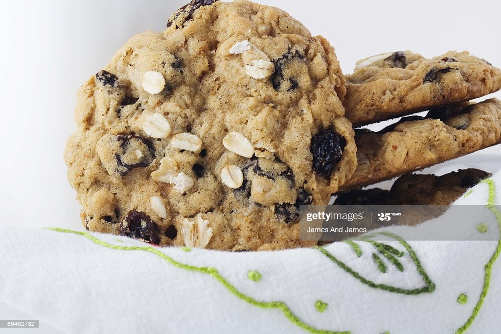 Low Fat Oatmeal Raisin Cookies
 Lowfat Oatmeal Raisin Cookies High Res Stock Getty