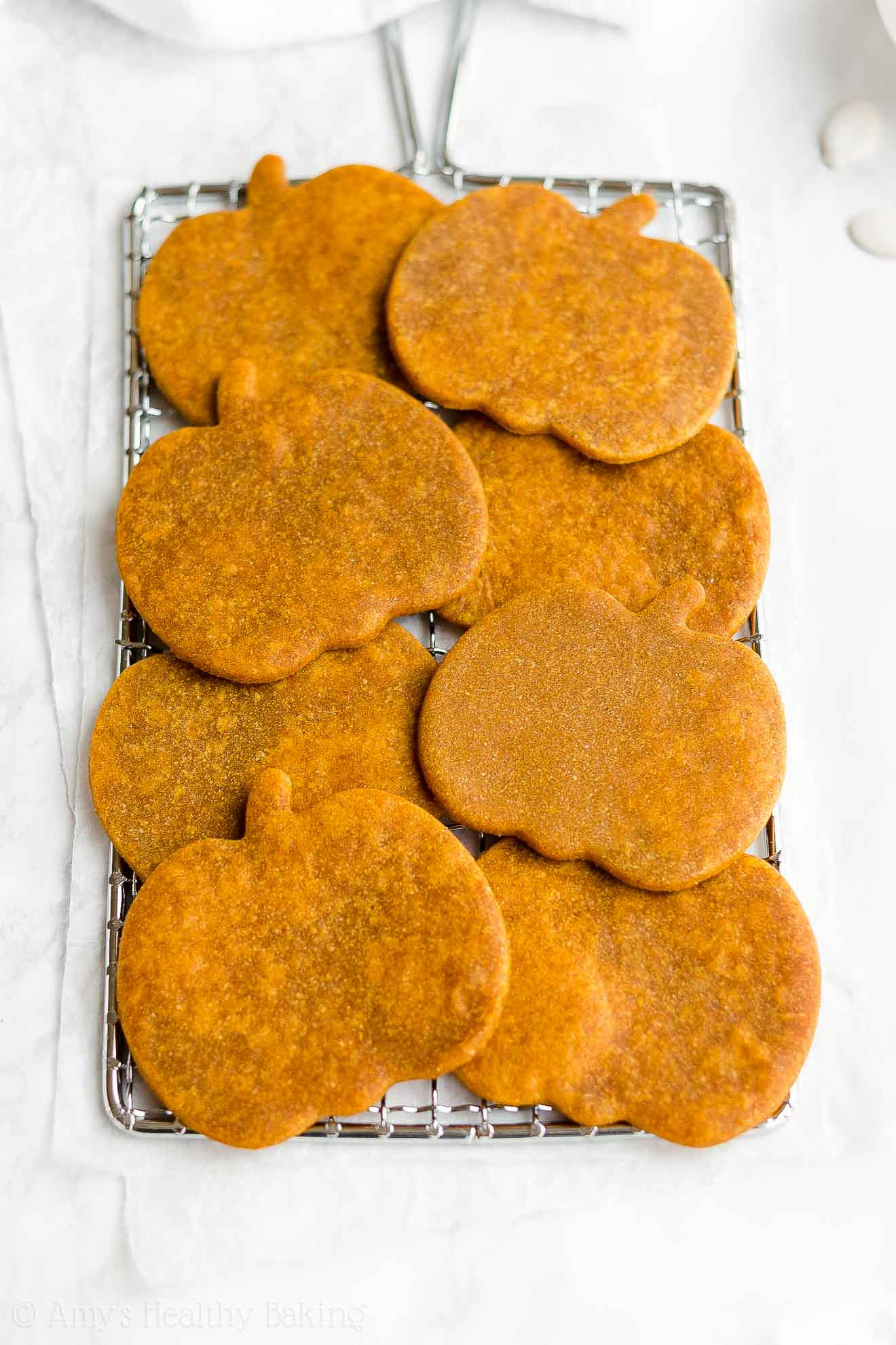 Low Fat Sugar Cookies
 Healthy Pumpkin Sugar Cookies