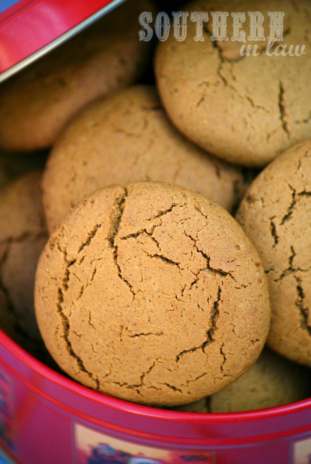 Low Fat Sugar Cookies
 Southern In Law Recipe Secretly Skinny Ginger Cookies