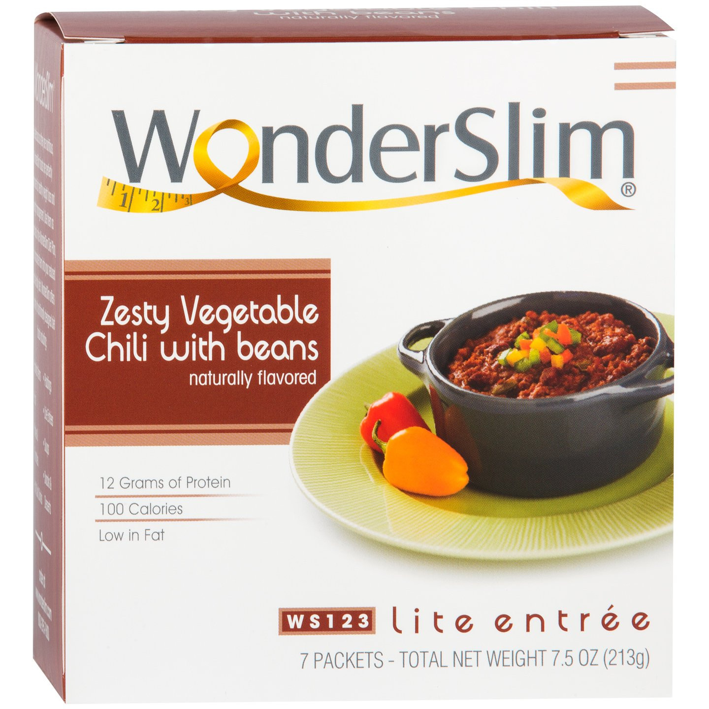 Low Fat Vegetarian Protein
 WonderSlim Low Carb High Protein Ve arian Zesty