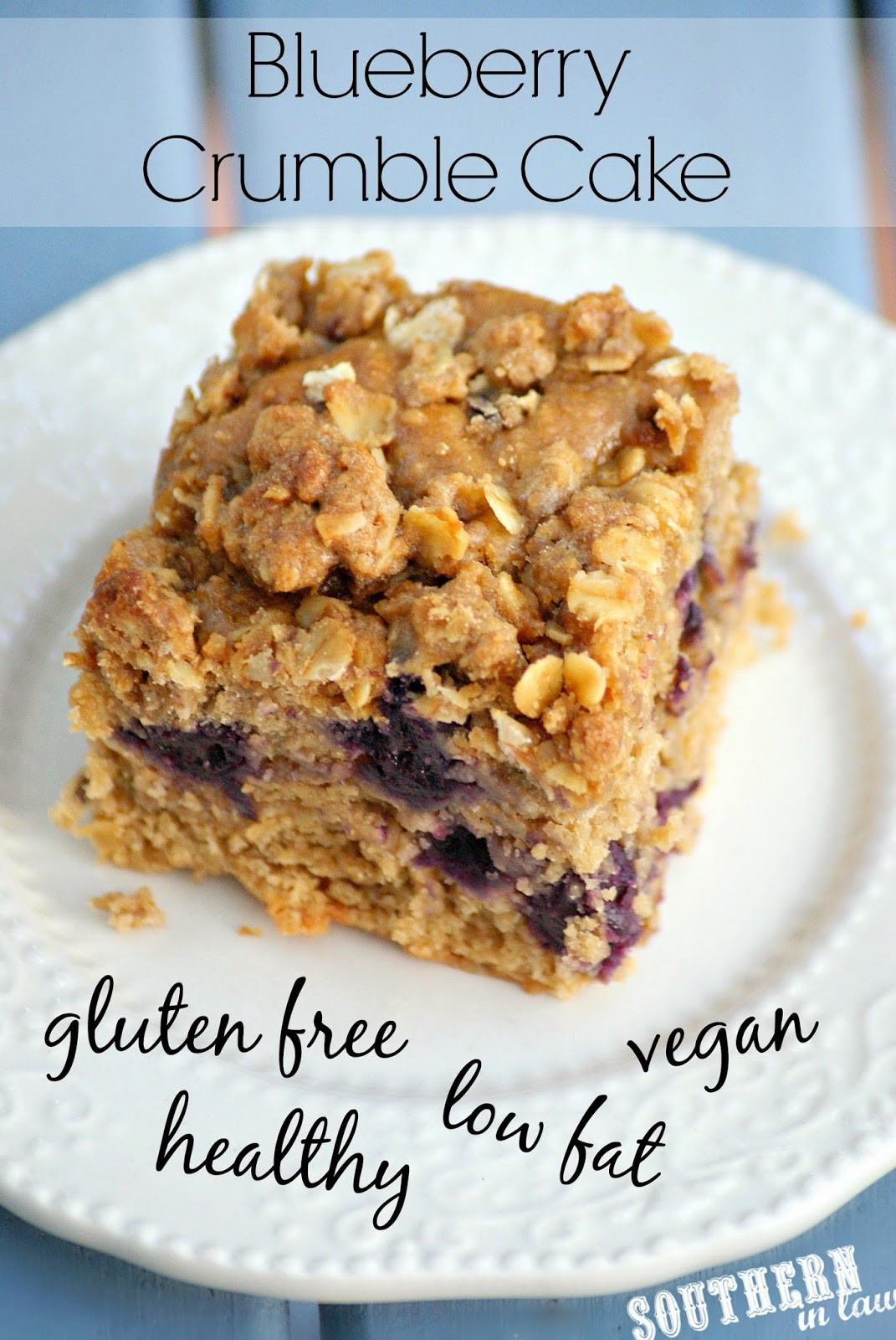 Low Sugar Low Fat Desserts
 Southern In Law Recipe Healthy Blueberry Crumble Cake