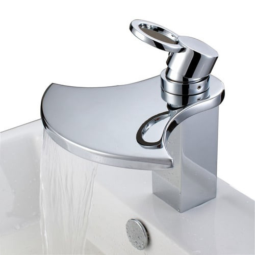 Lowes Bathroom Shower Faucets
 Sumerain Waterfall Chrome 1 Handle Single Hole Bathroom
