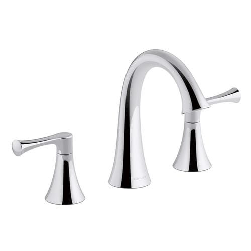 Lowes Bathroom Shower Faucets
 KOHLER Lilyfield Polished Chrome 2 Handle Widespread