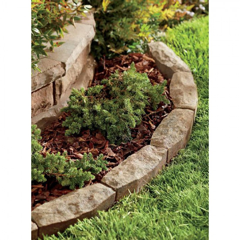 Lowes Landscape Edging
 Landscaping How To Install Home Depot Stone Edging For