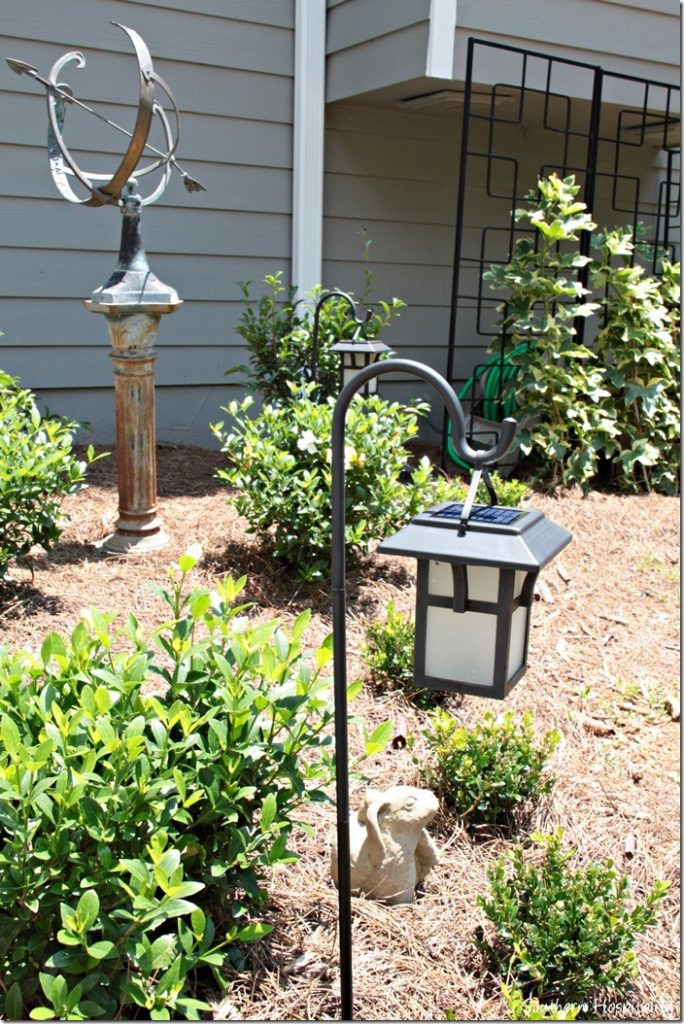 Lowes Landscape Lights
 Outdoor Lantern Solar Lighting Southern Hospitality