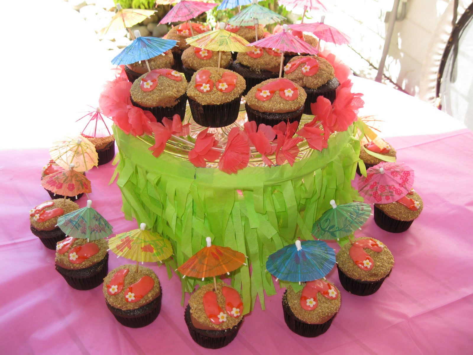 Luau Birthday Party Ideas
 Sweet Shoppe Girly Luau Birthday Party