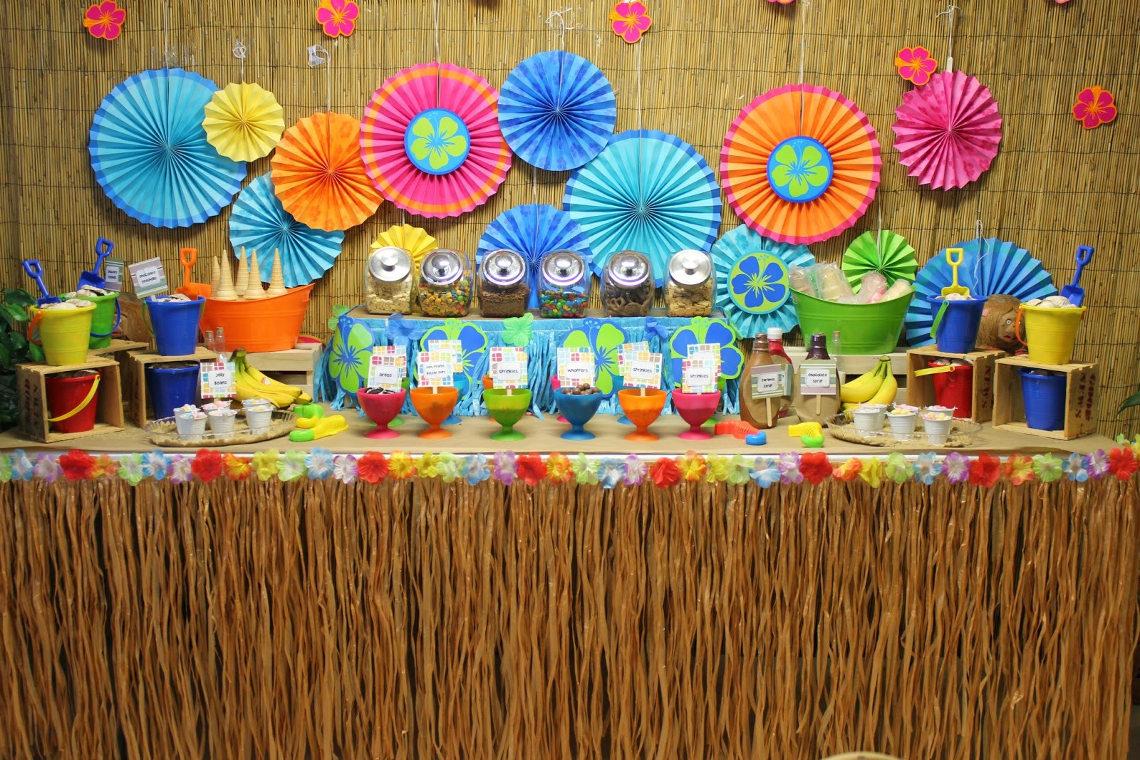 Luau Birthday Party Ideas
 Fun N Frolic Summer Party Theme Hawaiian Luau