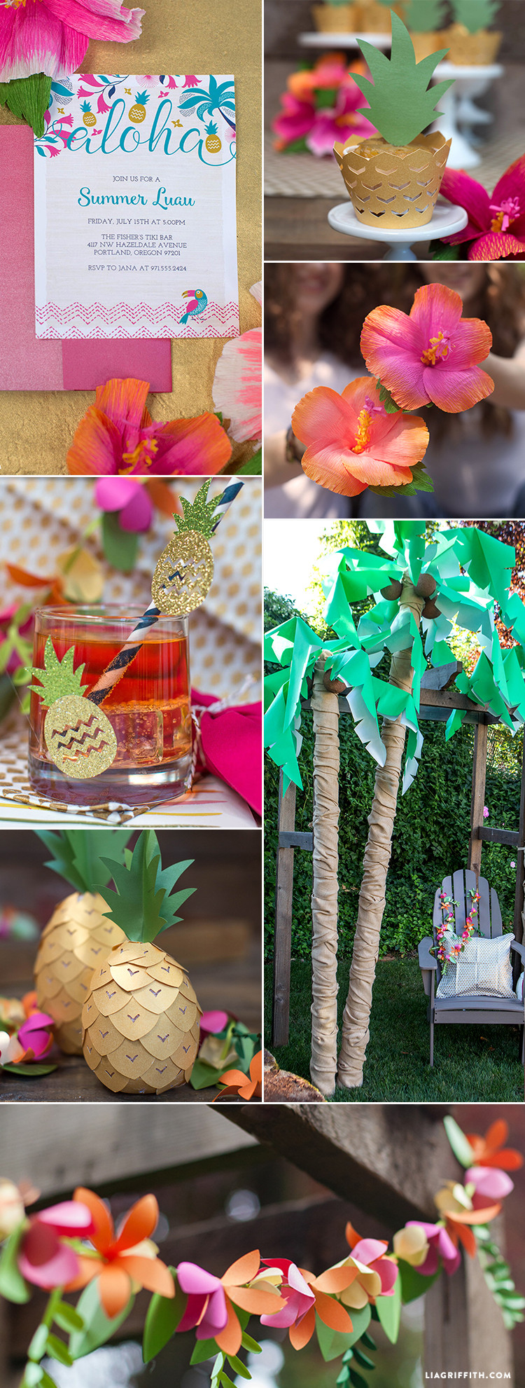 Luau Birthday Party Ideas
 Luau Party Ideas Lia Griffith