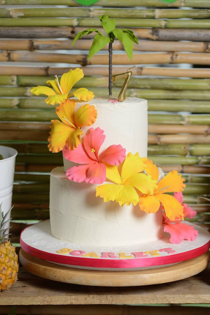 Luau Birthday Party Ideas
 Kara s Party Ideas Hawaiian Luau Themed Birthday Party