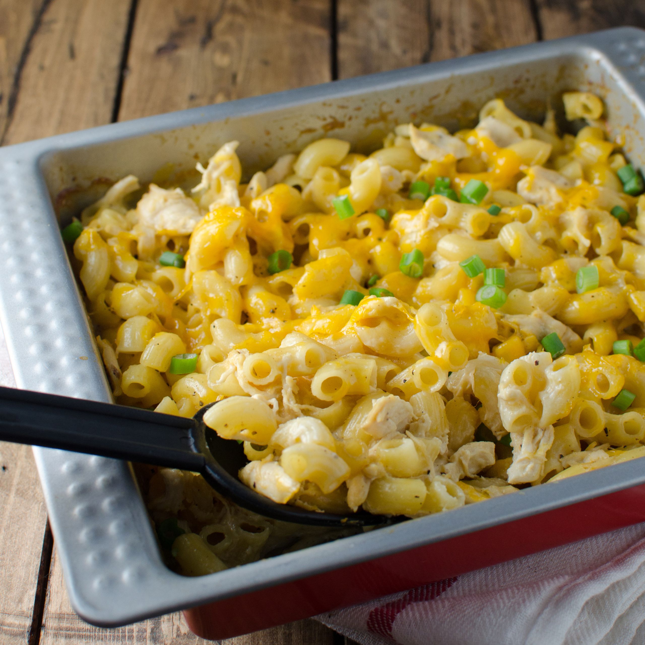 Macaroni And Cheese Chicken Casserole
 Cheesy Macaroni Chicken Casserole Recipe Kristen Stevens