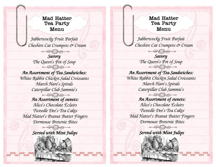Mad Hatter Themed Tea Party Food Ideas
 1000 images about Mad hatters tea party on Pinterest