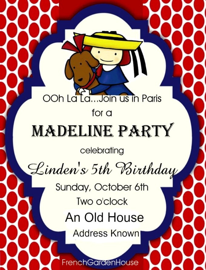 Madeline Birthday Party
 Madeline Birthday Party