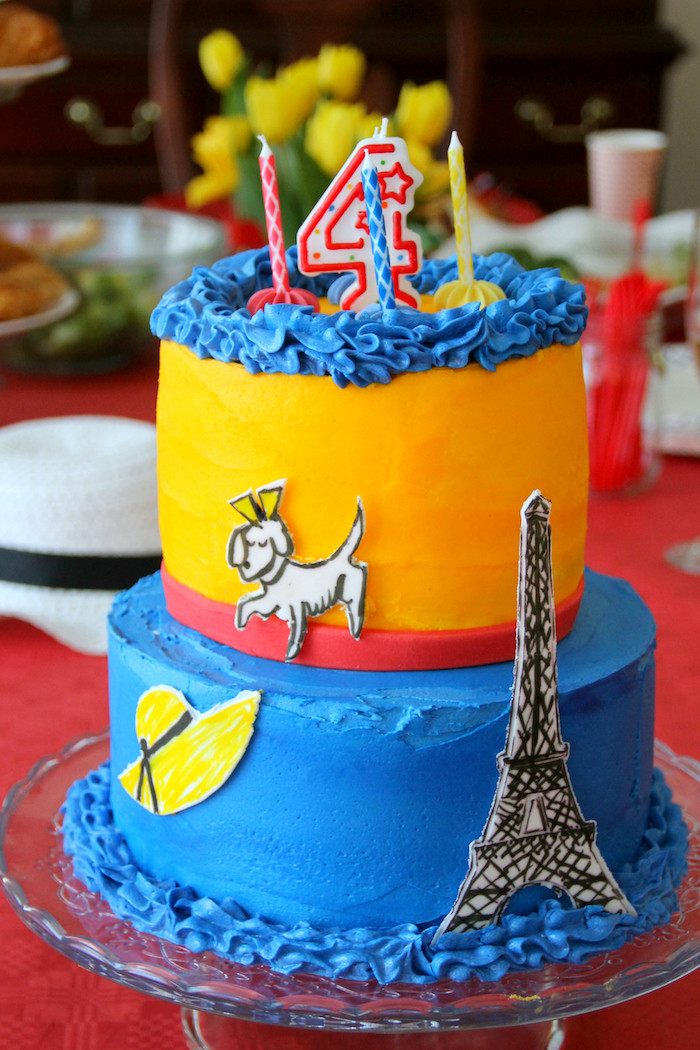 Madeline Birthday Party
 Kara s Party Ideas "Madeline in Paris" Birthday Party