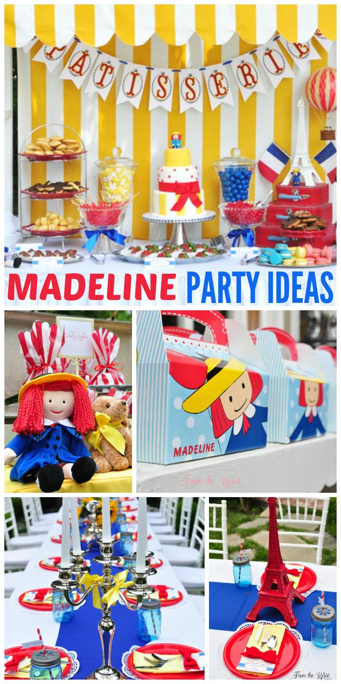 Madeline Birthday Party
 Madeline theme Birthday "Madeline themed 6th birthday