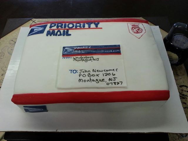 Mail Order Birthday Cakes
 Priority Mail Box Birthday Cake by ShelbyLynnCakes