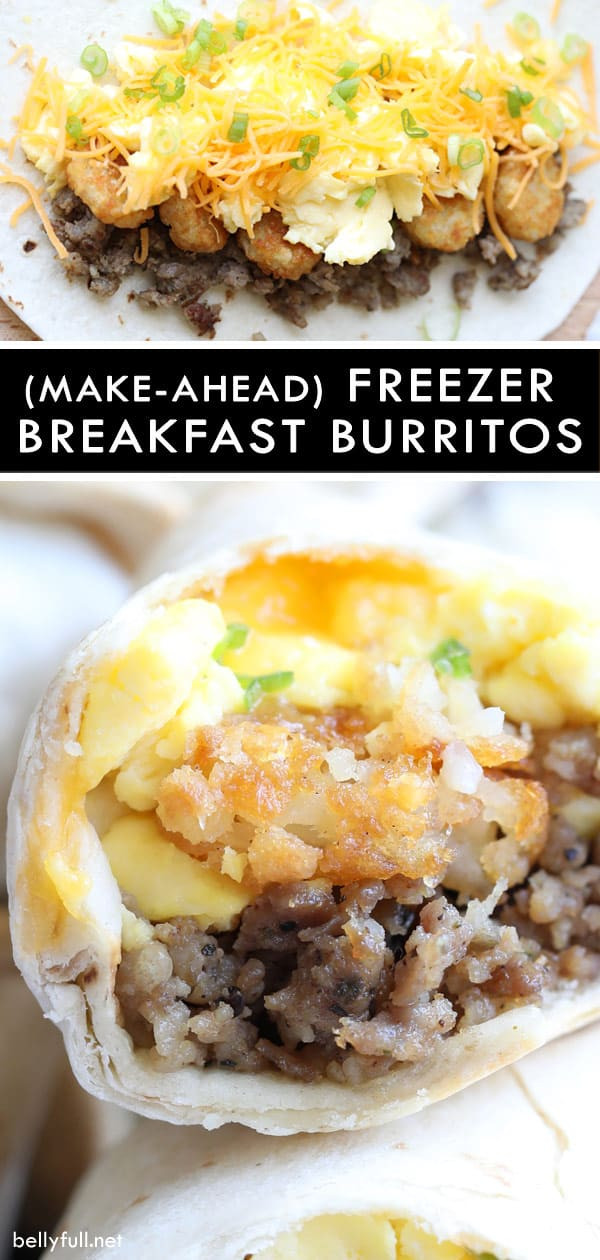 Make Ahead Breakfast Burritos Freeze
 Make Ahead Freezer Breakfast Burritos Belly Full