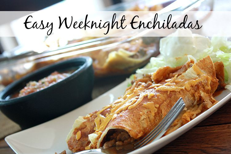 Make Ahead Cheese Enchiladas
 Beef and Cheese Enchiladas