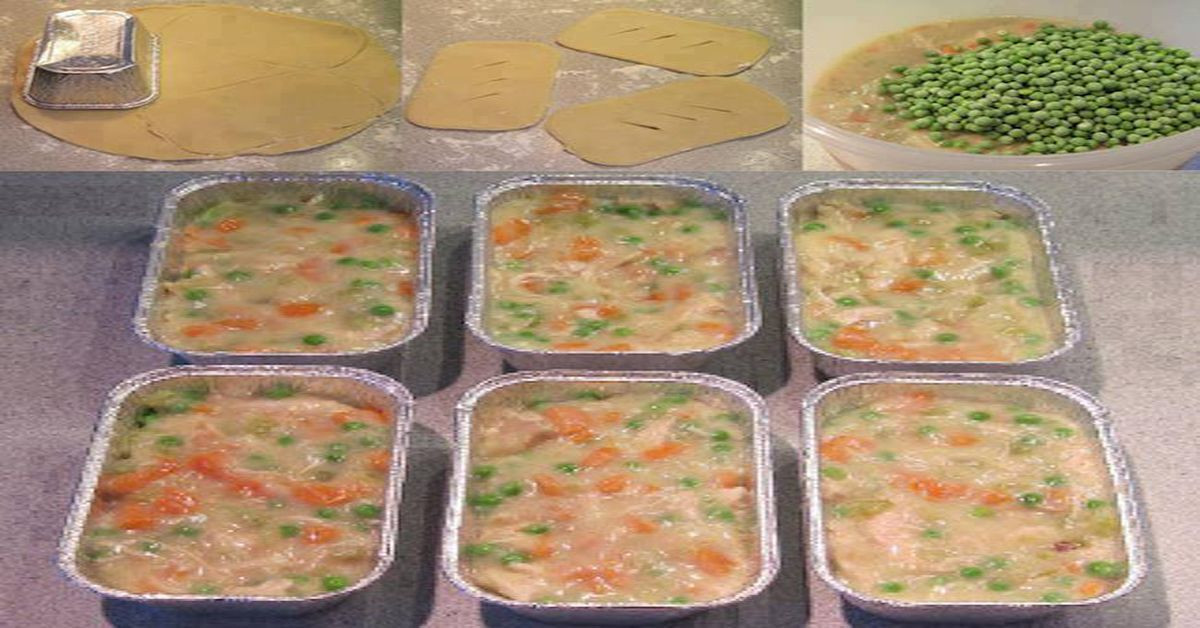 Make Ahead Chicken Pot Pie
 Make Ahead Mini Chicken Pot Pies With images