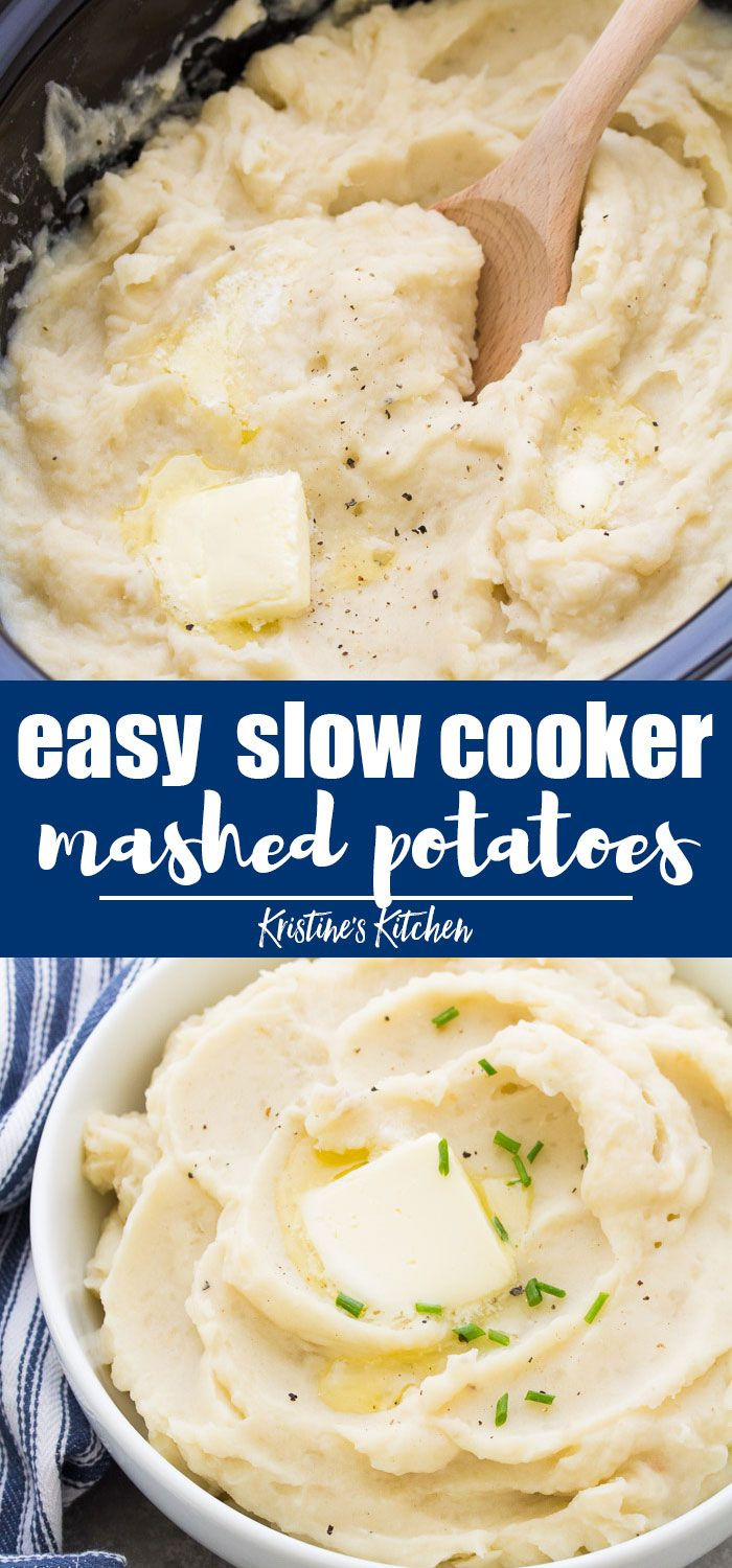 Make Ahead Crock Pot Mashed Potatoes Recipe
 Easy Crock Pot Mashed Potatoes Recipe plus tips for how