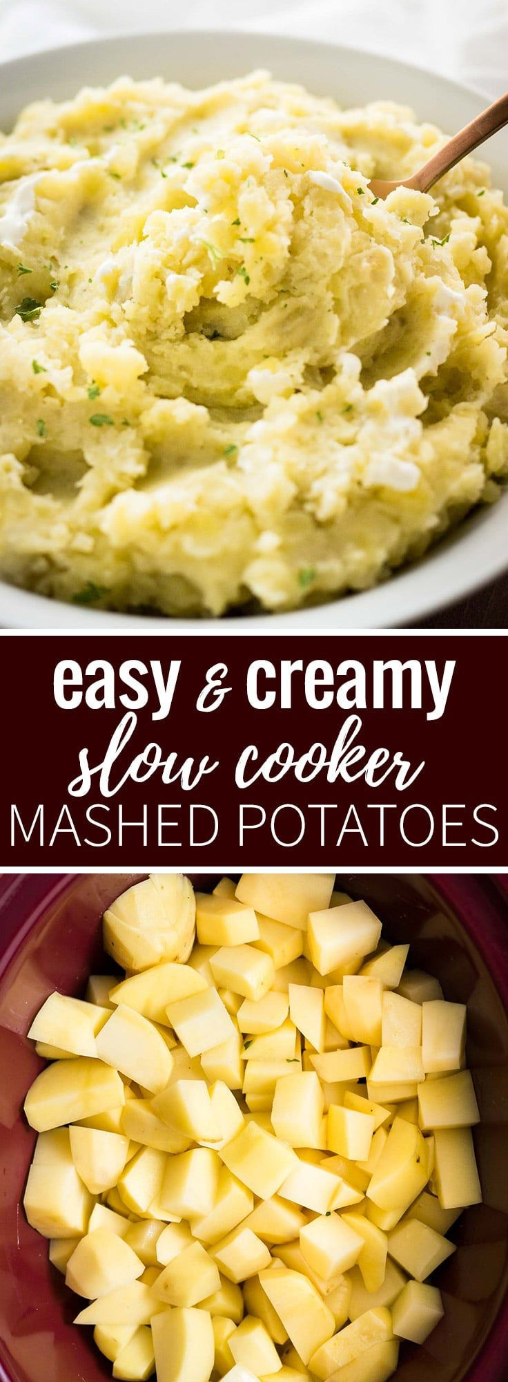 Make Ahead Crock Pot Mashed Potatoes Recipe
 This Creamy Crock Pot Mashed Potatoes Recipe is SO easy