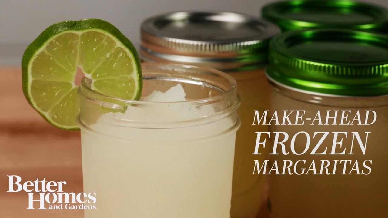 Make Ahead Margaritas
 Make Ahead Frozen Margaritas
