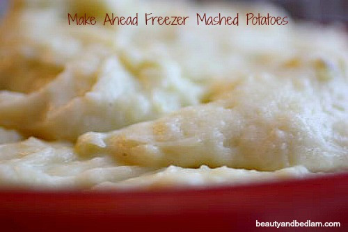 Make Ahead Mashed Potatoes Freezer
 Make Ahead Mashed Potatoes Freezer Mashed Potatoes Make