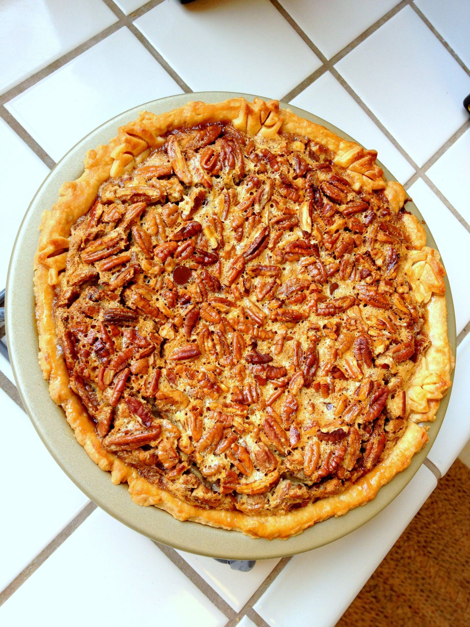 Make Ahead Pecan Pie
 Chocolate Bourbon Pecan Pie great make ahead dessert for