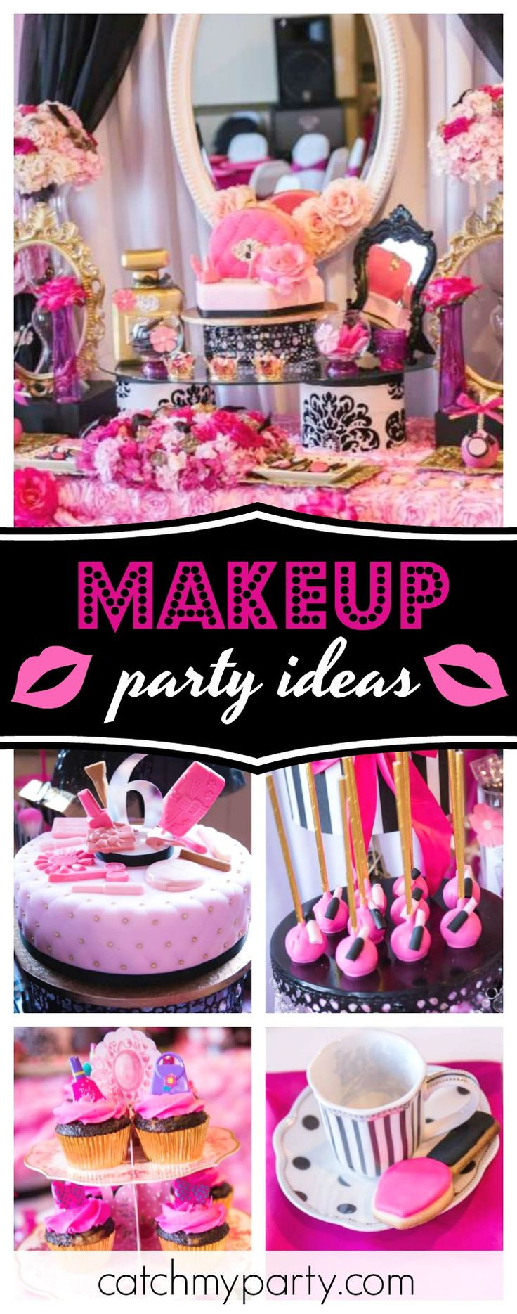 Makeup Birthday Party
 Makeup Party Ideas Mugeek Vidalondon