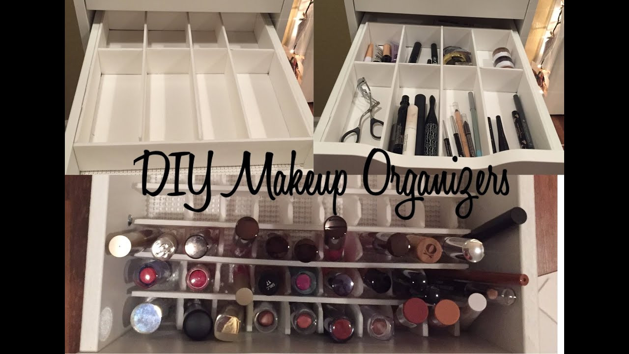 Makeup Drawer Organizer DIY
 DIY