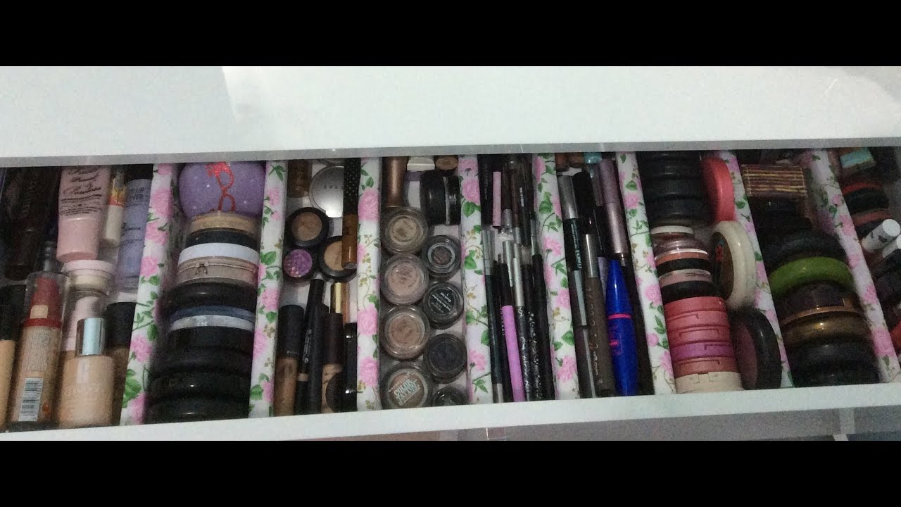 Makeup Drawer Organizer DIY
 DIY simple makeup drawer organizer video