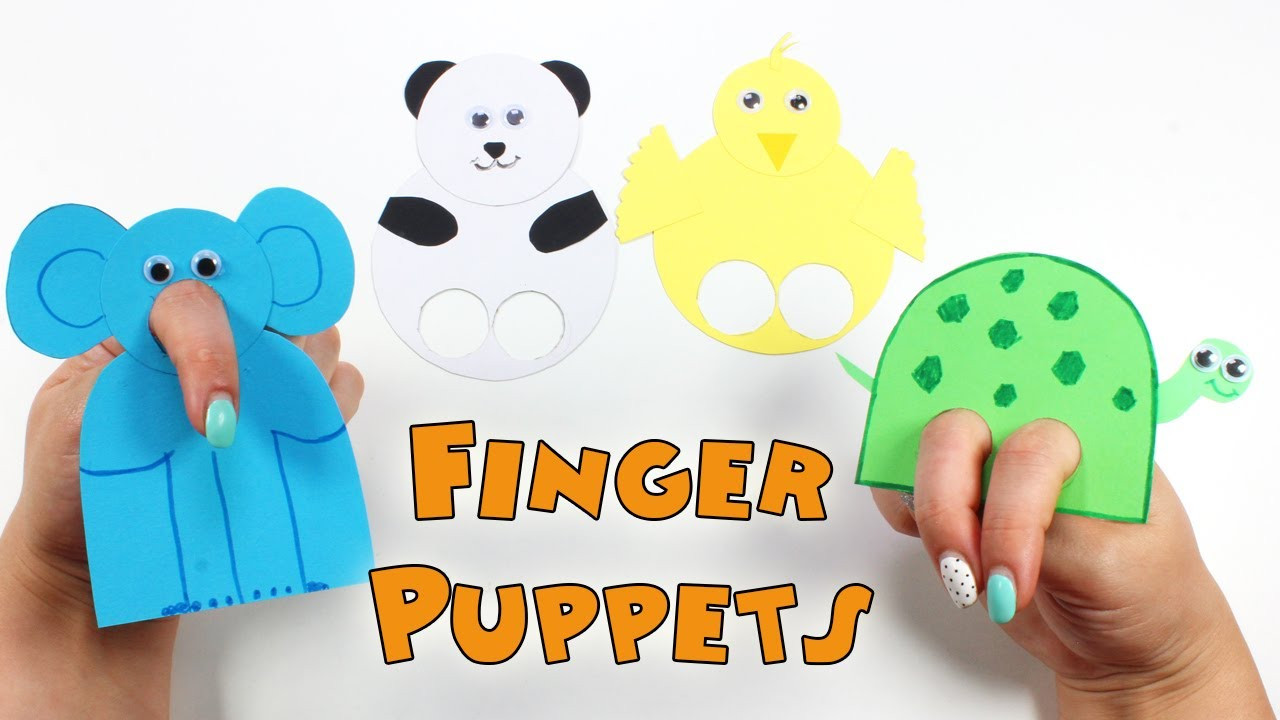 Making For Kids
 DIY Finger Puppets