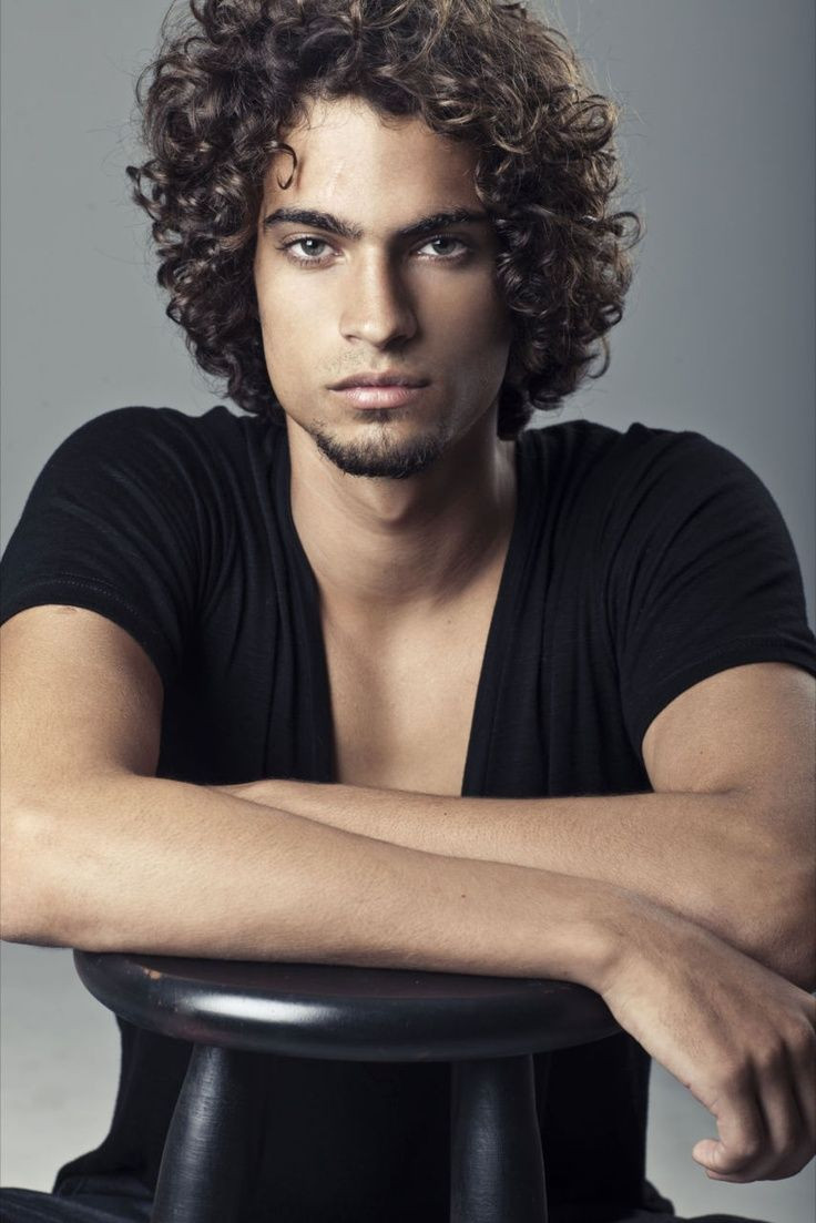 Male Curly Haircuts
 5 Tren st Long Curly Hairstyles for Men HairstyleVill