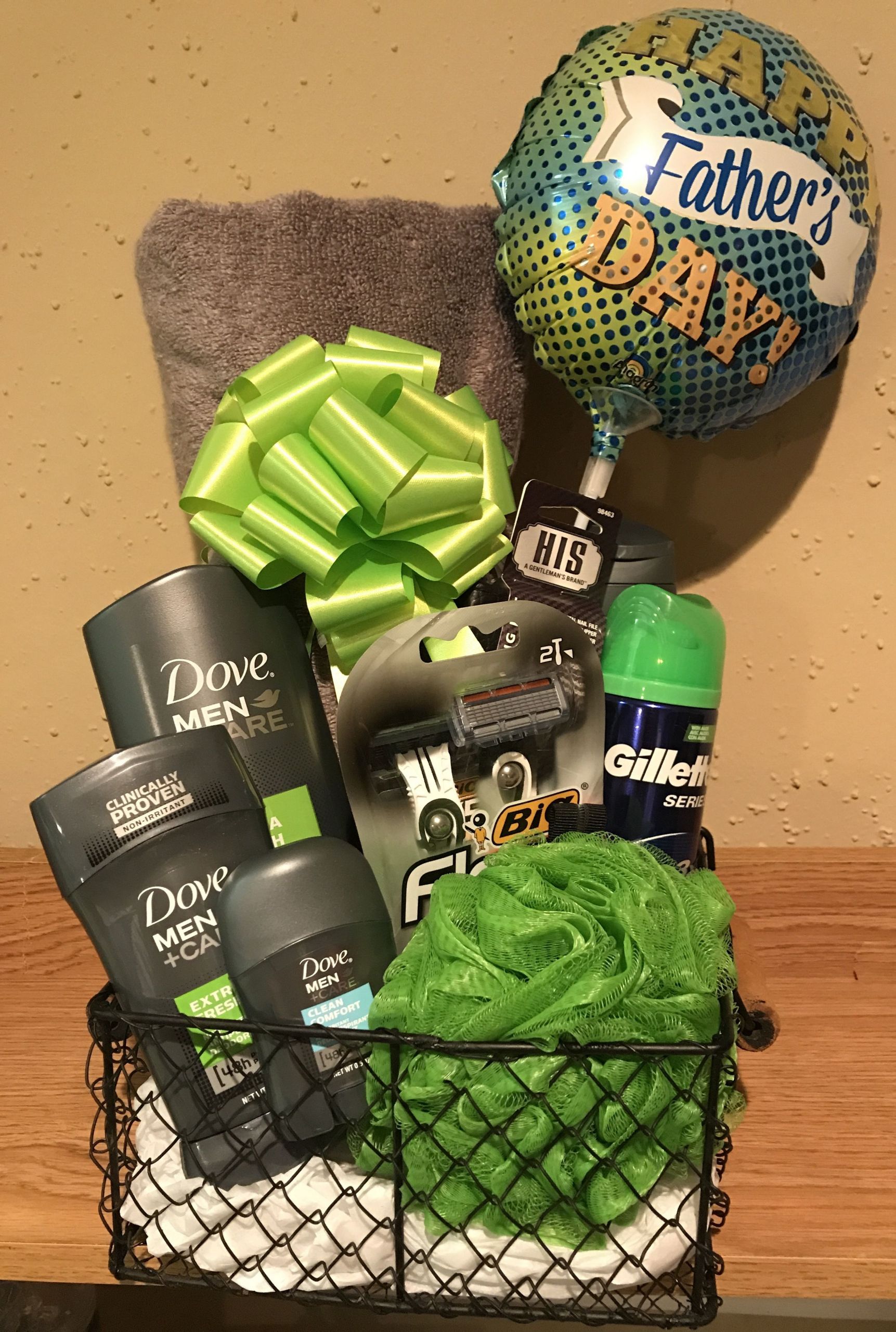 Male Gift Basket Ideas
 Men’s Dove Gift Basket