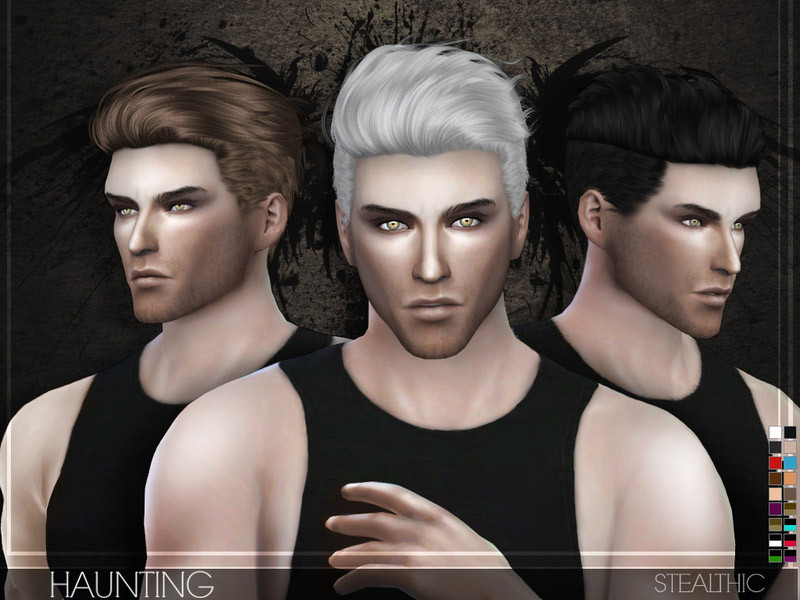 Male Hairstyles Sims 4
 Stealthic Haunting Male Hair The Sims 4 Catalog