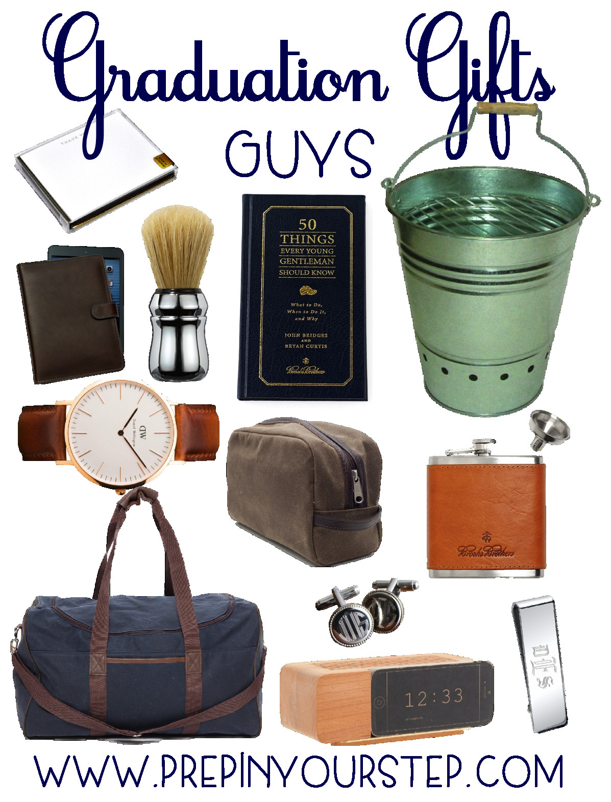 Male High School Graduation Gift Ideas
 Graduation Gift Ideas Guys & Girls Prep In Your Step
