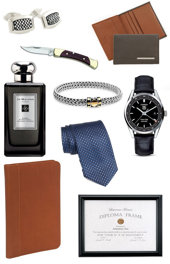 Male High School Graduation Gift Ideas
 Grad Gifts for the Boys Bonjour Blue