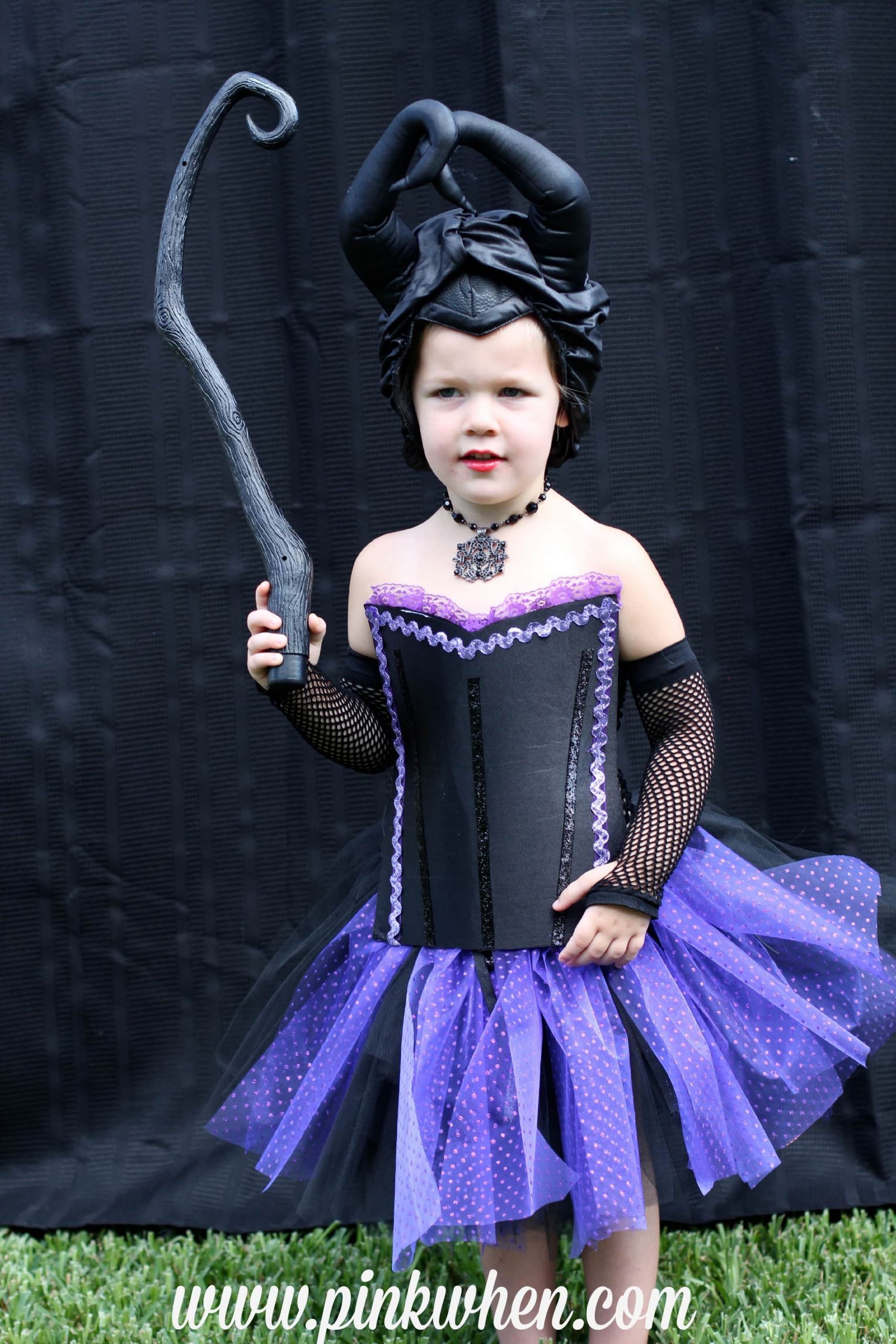 Maleficent DIY Costume
 DIY No Sew Maleficent Costume Page 2 of 2 PinkWhen