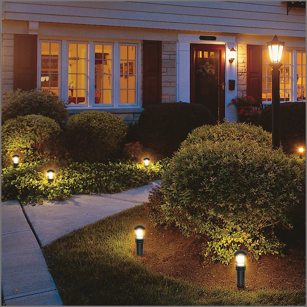 Malibu Landscape Lights
 Malibu Aged Iron Collection LED Bollard Pathway Light LED