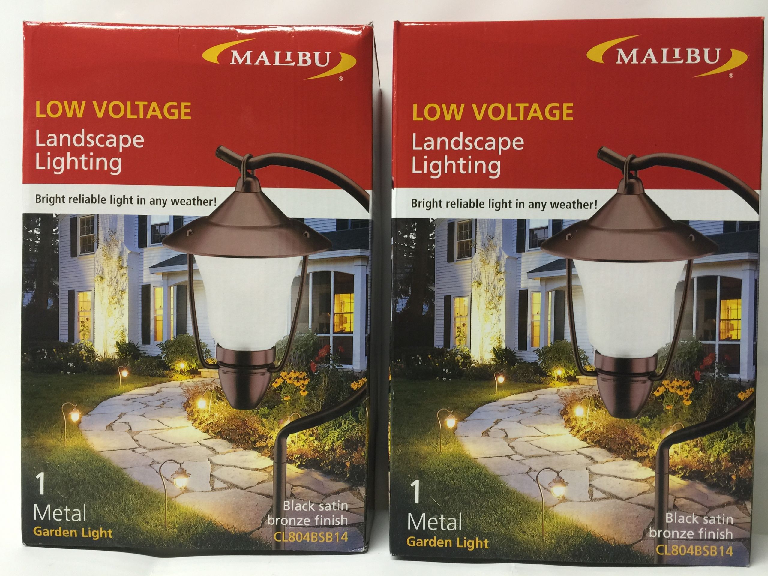 Malibu Low Voltage Landscape Light
 2 X Malibu Low Voltage Landscape Lighting Metal Garden