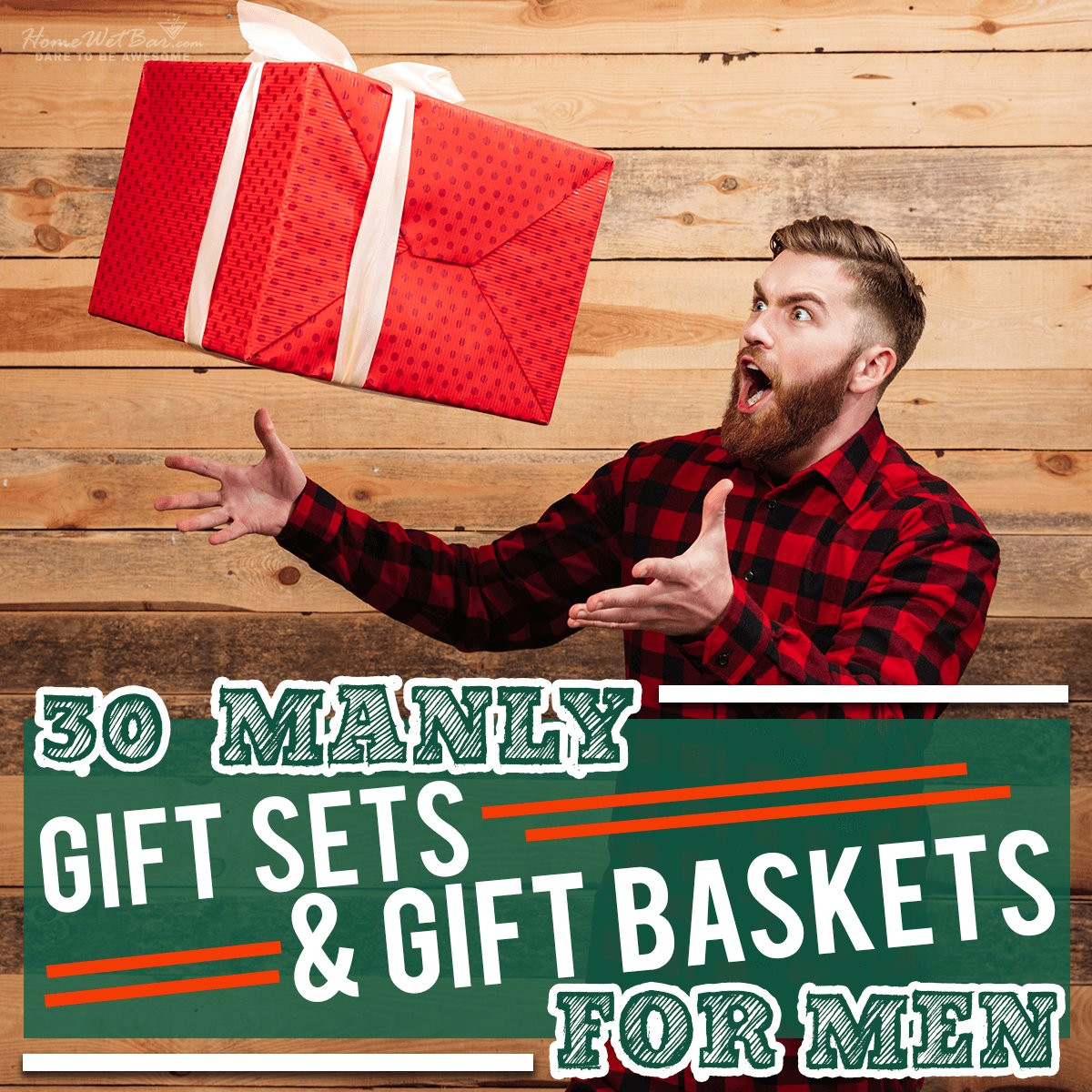 Manly Gift Baskets Ideas
 30 Manly Gift Sets & Gift Baskets for Men