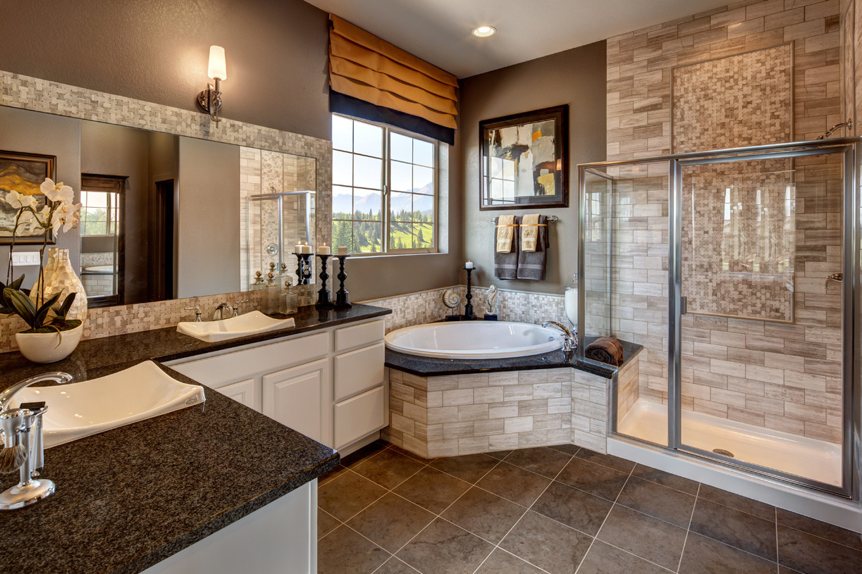 Mansion Master Bathroom
 Aurora CO New Homes Master Planned munity